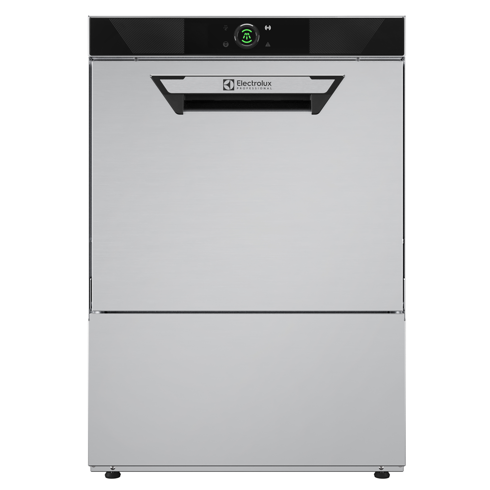 Myčka nádobí podpultová Electrolux Professional NeoBlue Touch L 400301, dotykové ovládání, jednoplášťová s tlakovým bojlerem z AISI304, 65 košů/ hod, 230V, Schuko zástrčka