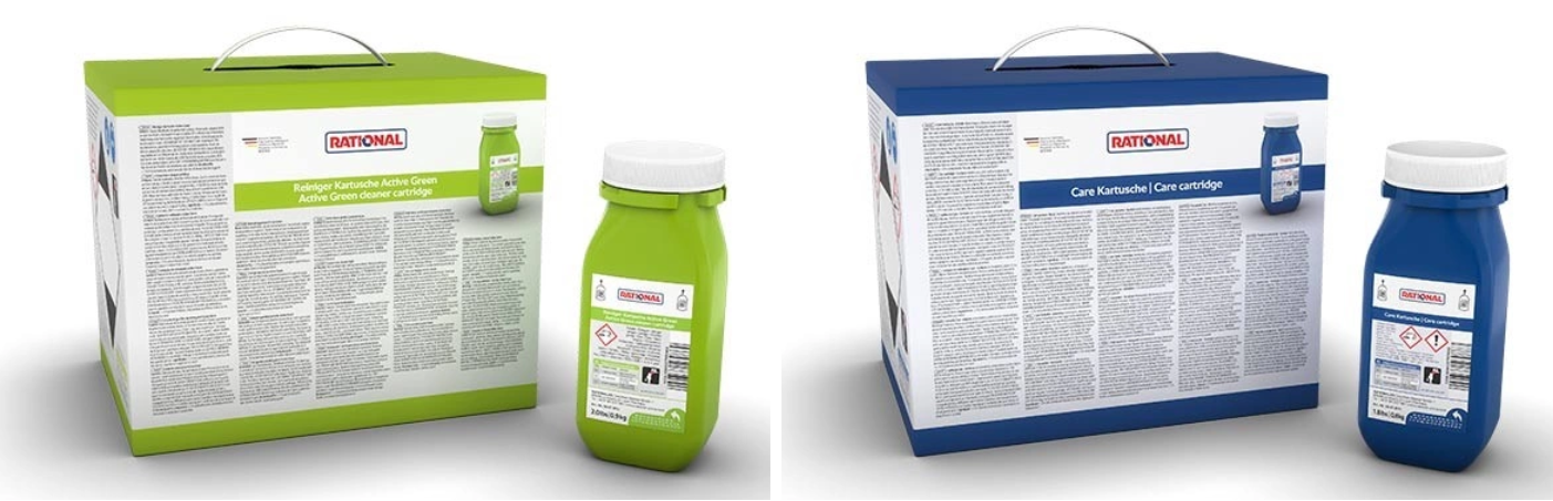 Zásobník Active Green RATIONAL + Zásobník na prostředek na údržbu Care RATIONAL