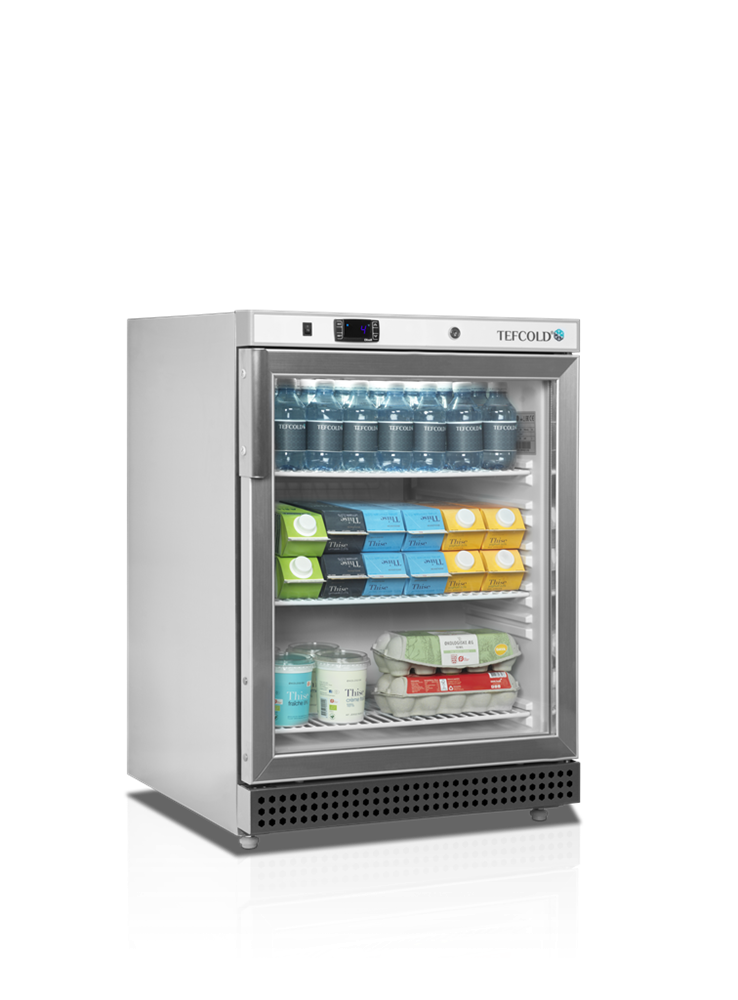 Lednice Tefcold UR 200 SG Nerez