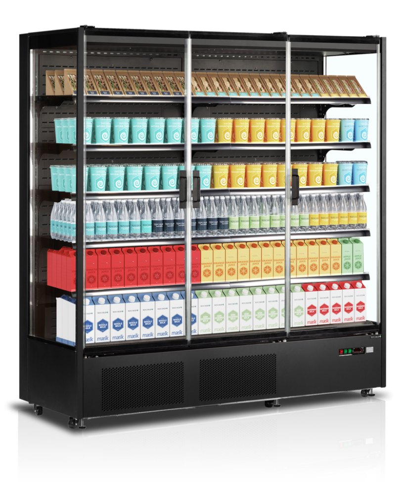 Chladicí vitrína přístěnná Tefcold PC 1870 B, kř. dveře