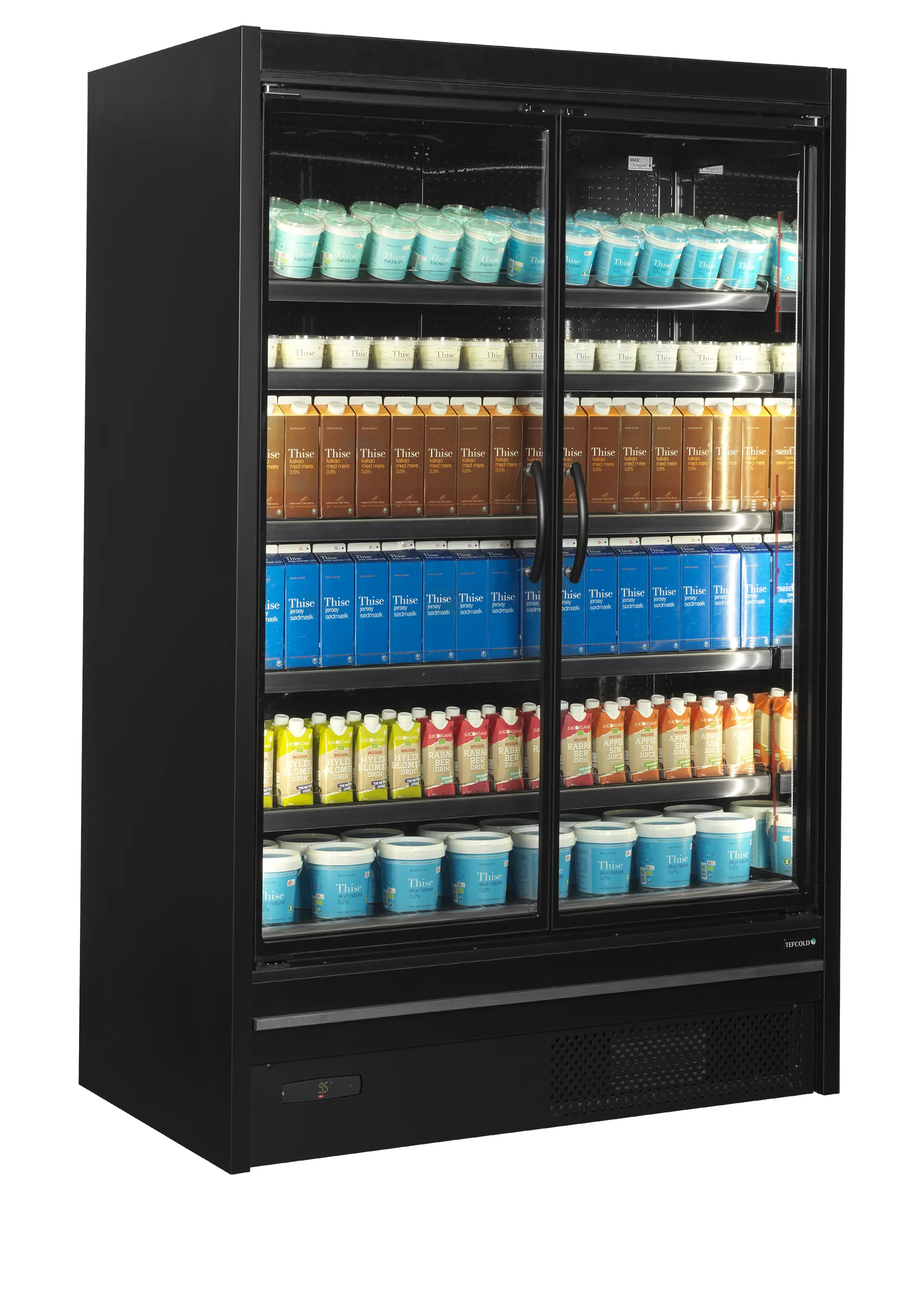 Chladicí vitrína Tefcold MDCA 1250 HB, přístěnná, kř. dveře