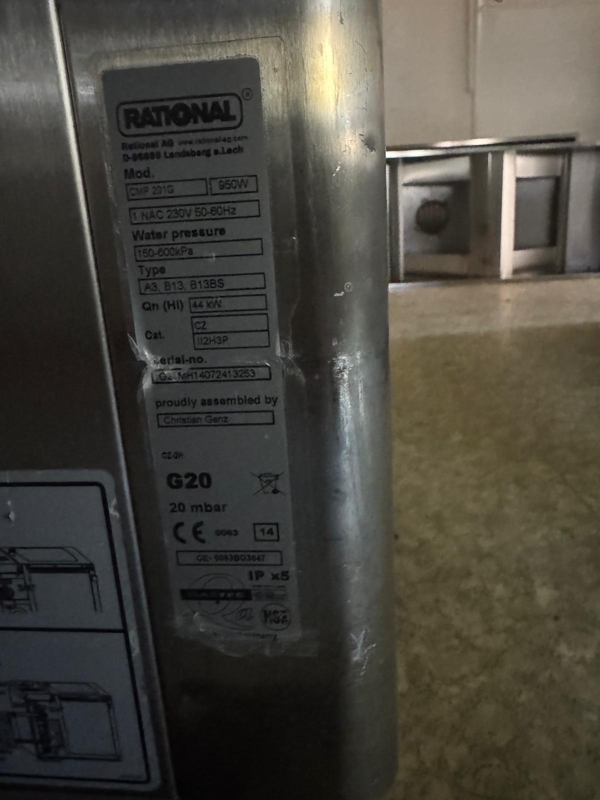Plynový konvektomat Rational CMP 201 G