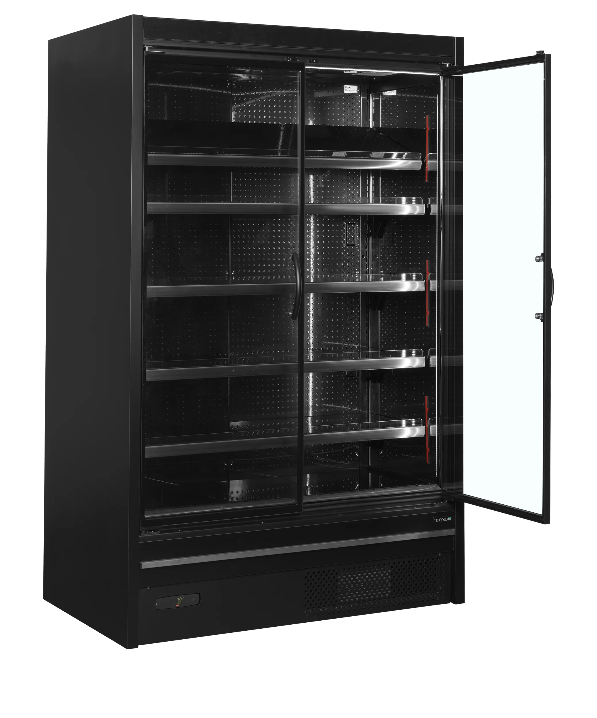 Chladicí vitrína Tefcold MDCA 1250 HB, přístěnná, kř. dveře