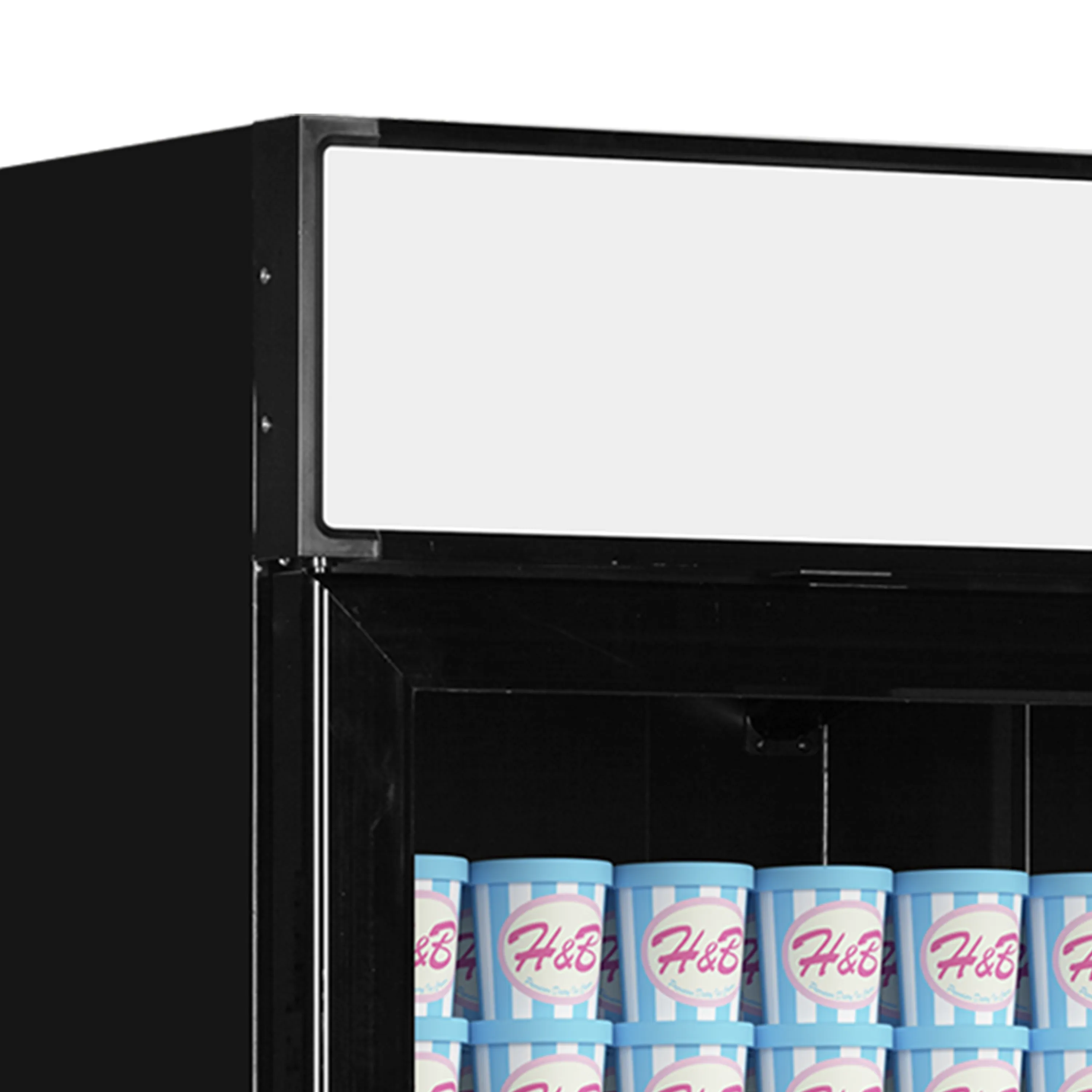 Mrazicí skříň Tefcold LGF 7500 B, prosklené dveře