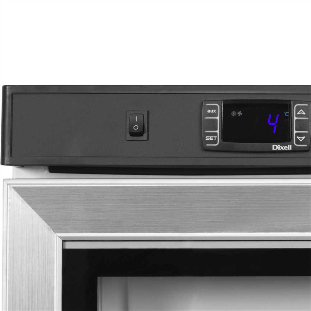 Lednice Tefcold UR 200 SG Nerez