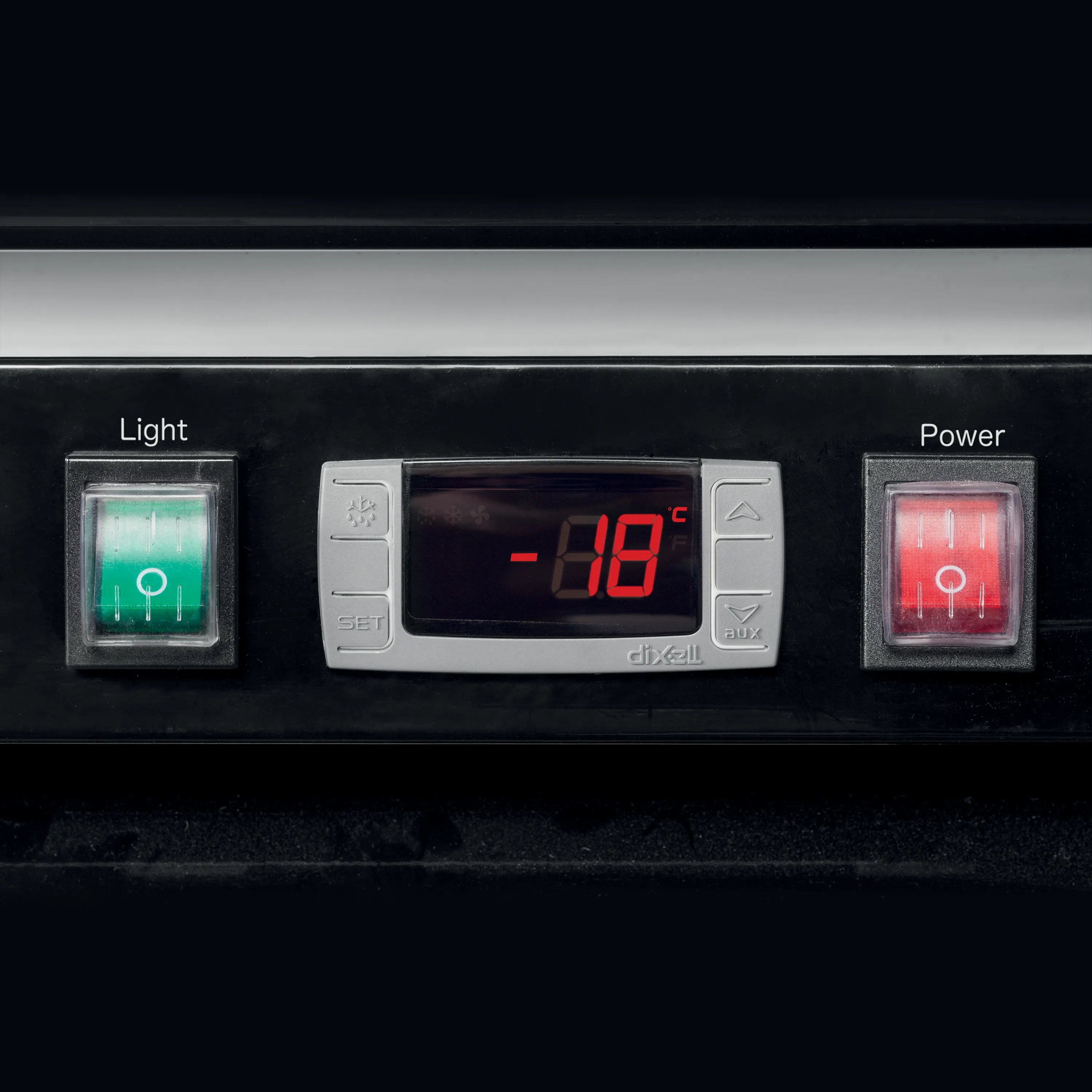 Mrazicí skříň Tefcold LGF 7500 B, prosklené dveře