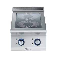 Elektrický indukční sporák Electrolux Professional, 371020, 2 varné zóny (2 x 3,5 kW) ½ modul bez podestavby