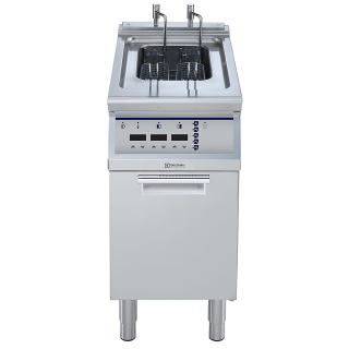 Fritéza Electrolux Professional 1 x 15 l, 371083, el., ELECTRONIC, “V” tvar vany (topné články mimo vanu), 2 koše, Modulární varná zařízení XP700
