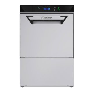 Myčka skla podpultová Electrolux Professional NeoBlue Touch S 402187, jednoplášťová myčka skla, dávkovač oplachu, 40 košů/hod