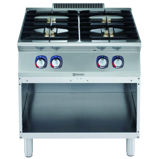 Plyn. sporák Electrolux, 4 hořáky na podestavbě 800mm, 371178, Modulární varné zařízení 700XP
