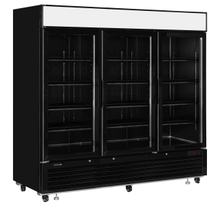 Mrazicí skříň Tefcold LGF 7500 B, prosklené dveře